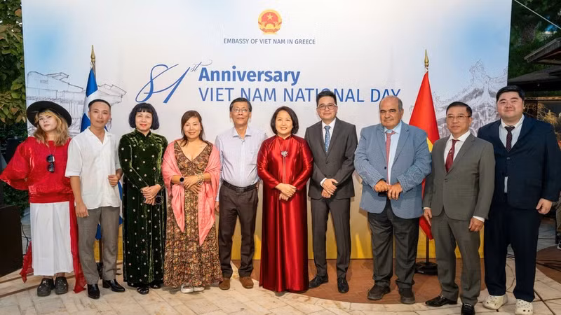 The programme creates a meaningful space to promote international dialogue through culture, education, and knowledge. (Photo: Embassy of Viet Nam in Greece)