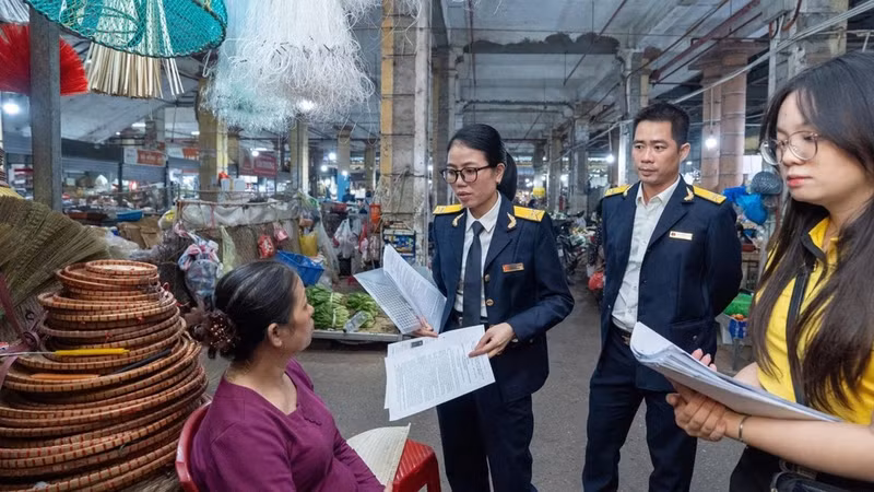 Business households are being facilitated in declaring, calculating and paying taxes. (Photo: TL)