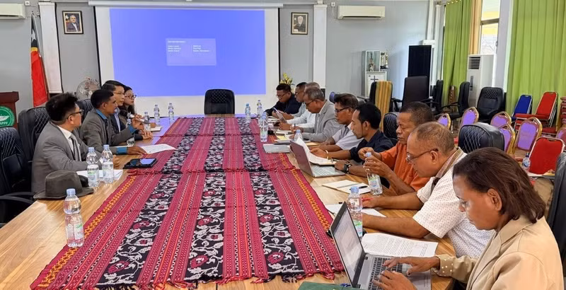 An overview of the meeting. (Photo: Vietnamese Embassy in Timor-Leste)