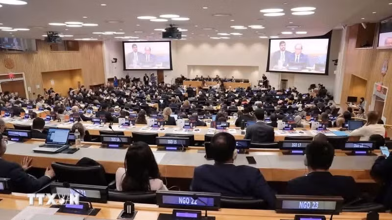 At the 36th Meeting of States Parties to the UN Convention on the Law of the Sea (Photo: VNA)