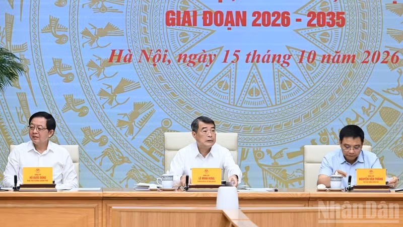 An overview of the conference to launch the 2026–2035 national target programme on cultural and socio-economic development, rural development, and development in ethnic minority and mountainous areas. (Photo: nhandan.vn)