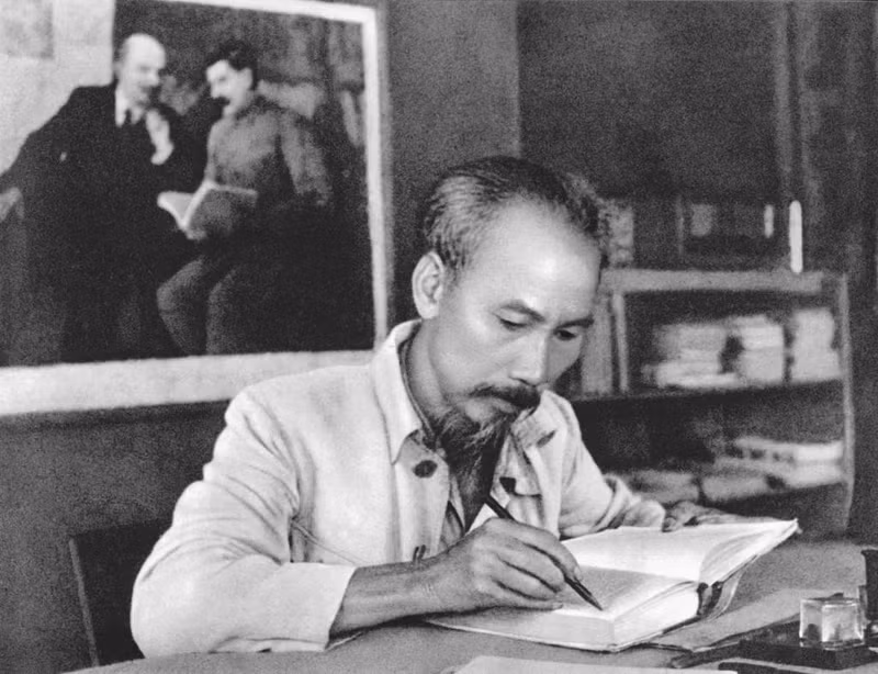 The great President Ho Chi Minh lives forever in our cause! (File photo)