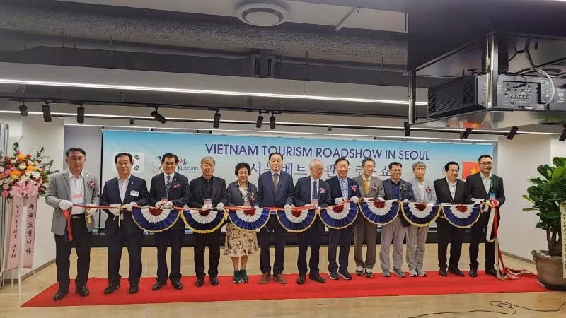 The launch ceremony of the Viet Nam Tourism Promotion Office in the Republic of Korea. (Photo: VITA)