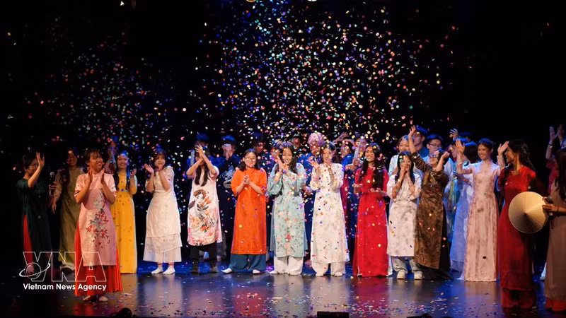 The “Brilliant Viet Nam” Cultural Festival, held from June 26–28 in Prague, Czech Republic, attracts a large number of overseas Vietnamese. (Illustrative photo: VNA)