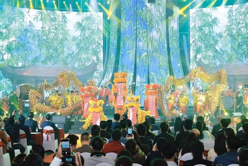 The opening ceremony of the first Spring Fair 2026. (Photo: VNA)