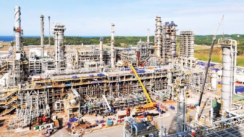 An overview of the Dung Quat Biofuel Plant.