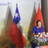 Chilean Ambassador to Viet Nam Nasly Isabel Bernal Prado speaks at the ceremony 