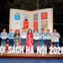 The Ha Noi Book Fair 2026, themed "Books Unlock Knowledge – Technology Leads the Future,” opened on the evening of October 2. (Photo: Van Que)