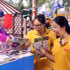 A booth promoting Mongolian tourism at an event in Viet Nam. (Photo: VNA)