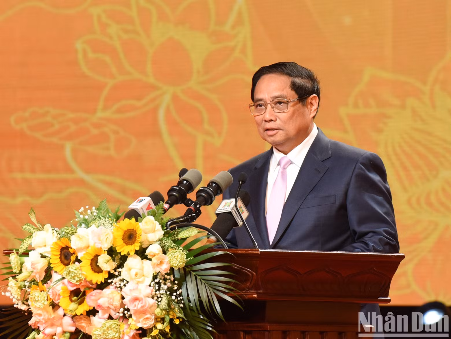 Prime Minister Pham Minh Chinh speaking at the event. Prime Minister Pham Minh Chinh speaking at the event.