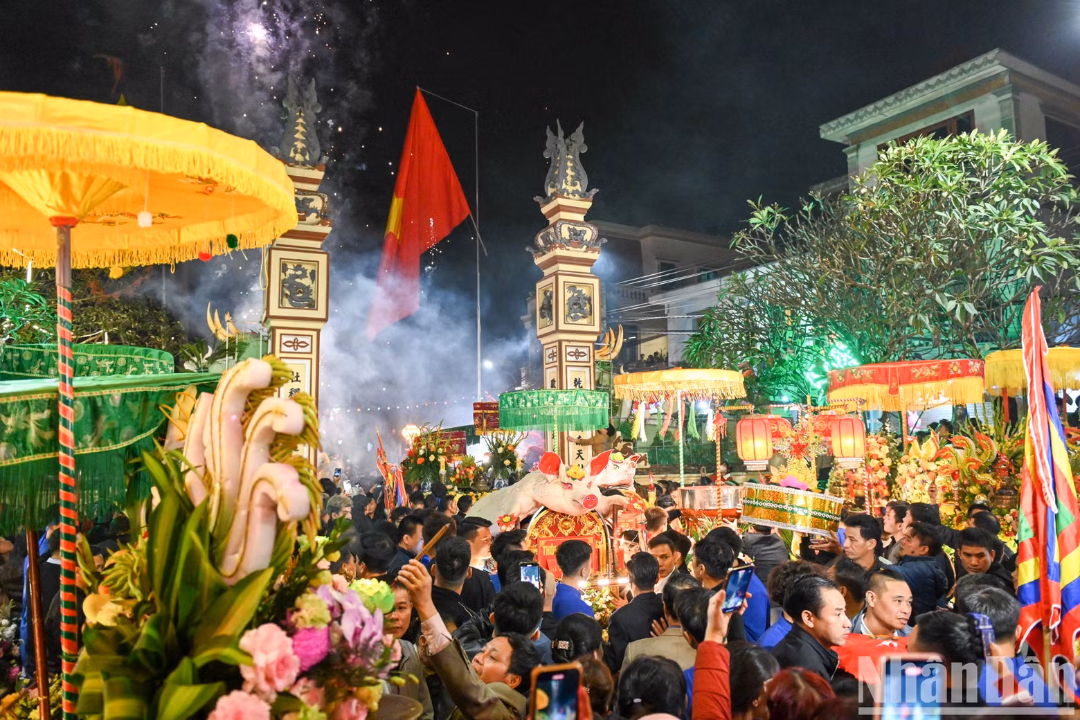 The event generates much excitement among La Phu villagers.