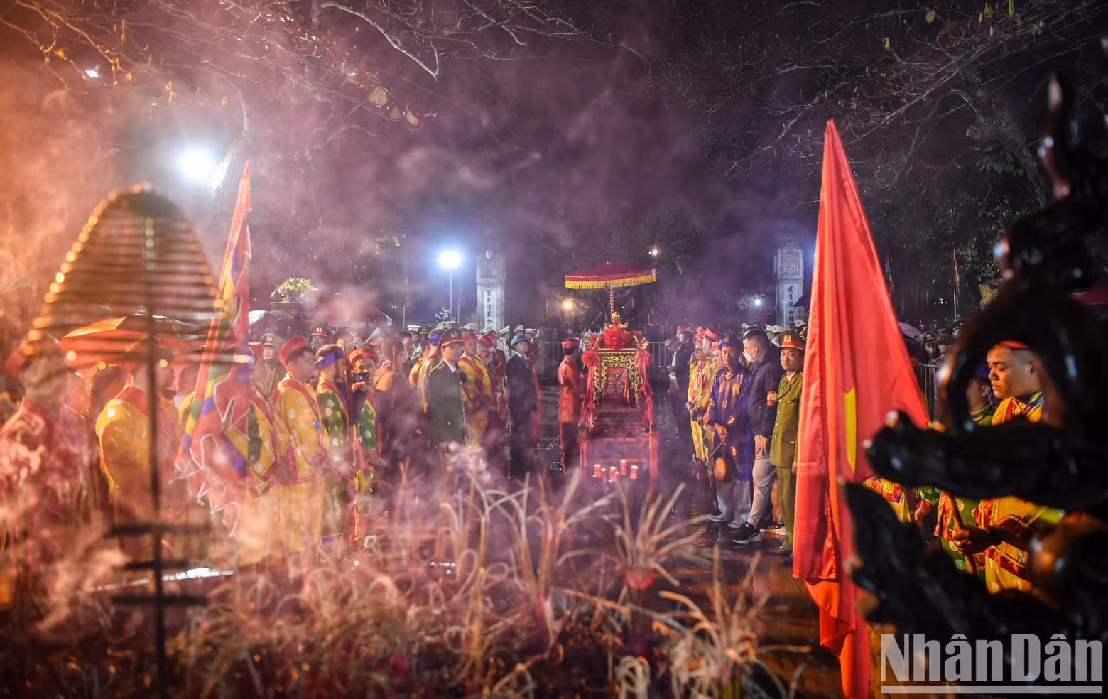 The seal opening ceremony originated during the Tran Dynasty and is held annually to commemorate General Tran Hung Dao and the soldiers who contributed to the fight against invading Yuan-Mongol armies during the 13th century.