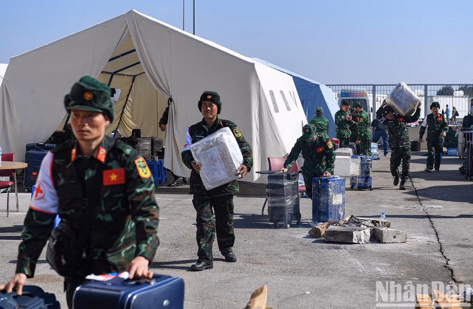 The team conducted searches at 31 sites in Hatay, Turkey, during the ten days of the mission. The team conducted searches at 31 sites in Hatay, Turkey, during the ten days of the mission.