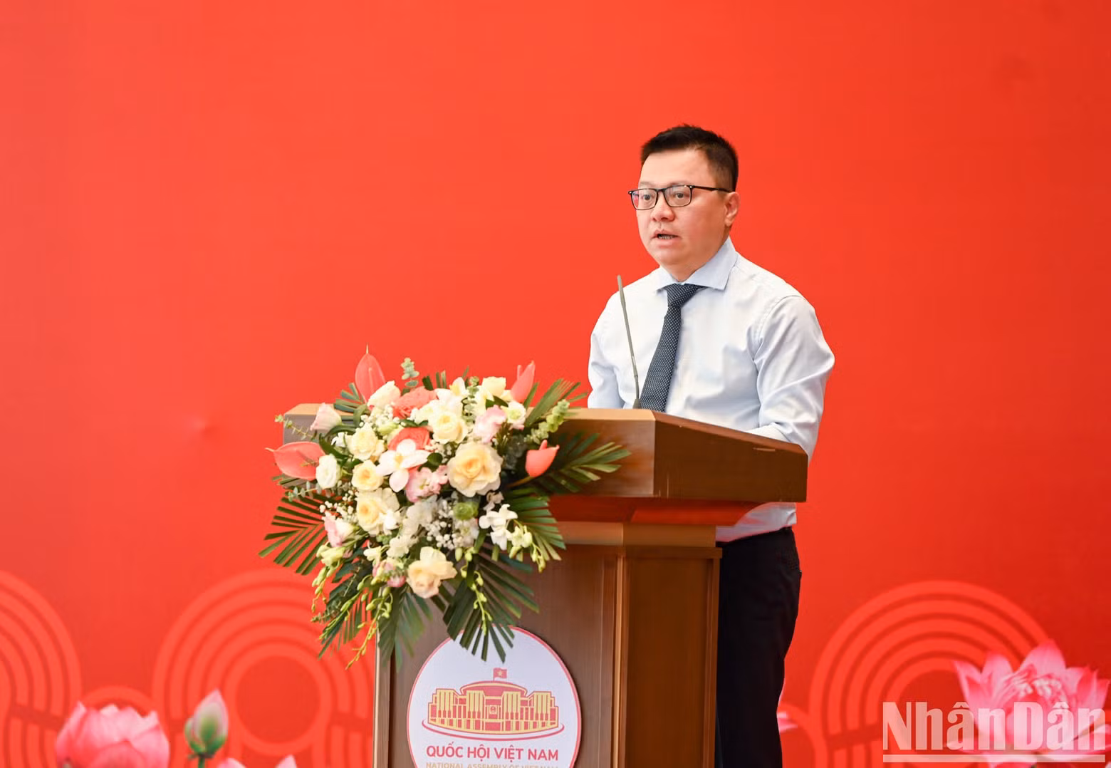 [In Picture] NA Chairman meets with press agencies on Revolutionary Press Day ảnh 2