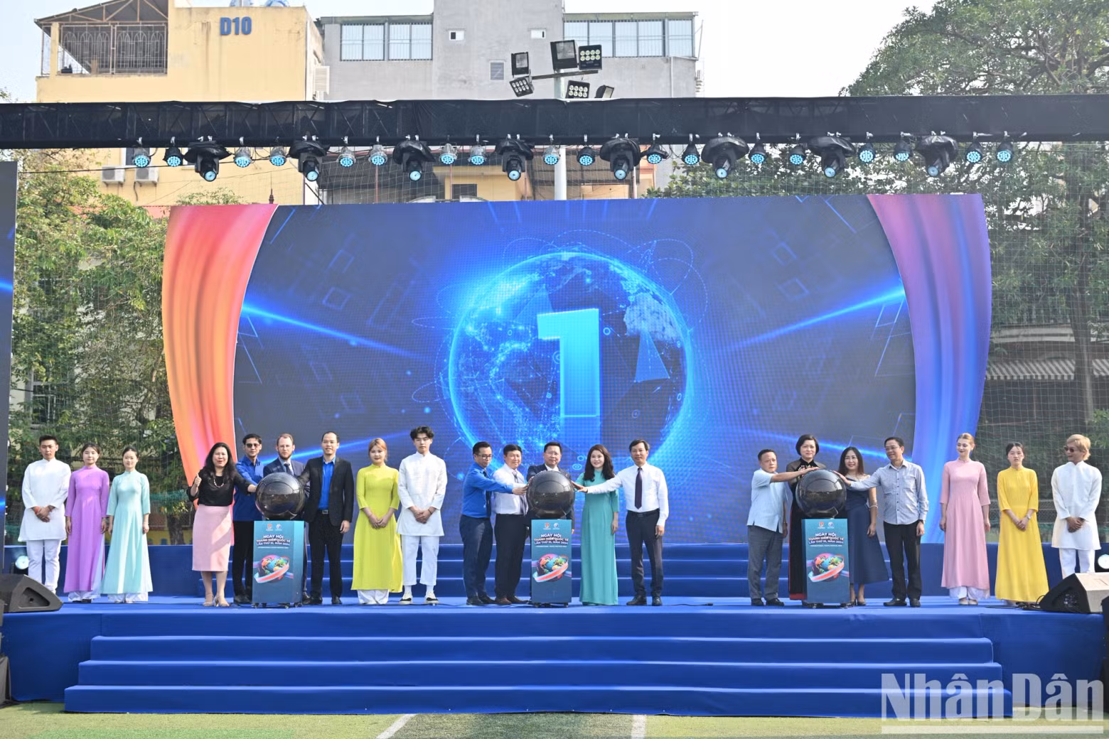 Delegates launch the 3rd International Youth Festival 2024.