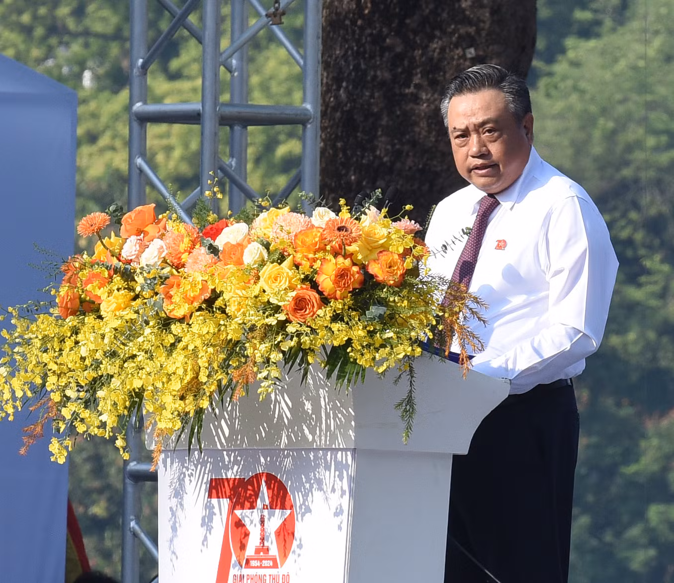 Chairman of Hanoi People’s Committee Nguyen Sy Thanh said the “Cultural Festival for Peace” aims to spread the message about cultural values, peace and creativity of Thang Long - Hanoi people through periods.