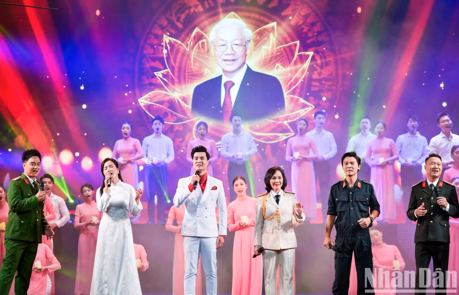 The programme also includes a section dedicated to late General Secretary Nguyen Phu Trong The programme also includes a section dedicated to late General Secretary Nguyen Phu Trong