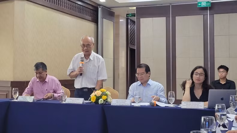 Chairman of the VTA Vu The Binh talks about the goals for reducing plastic waste in the tourism sector.