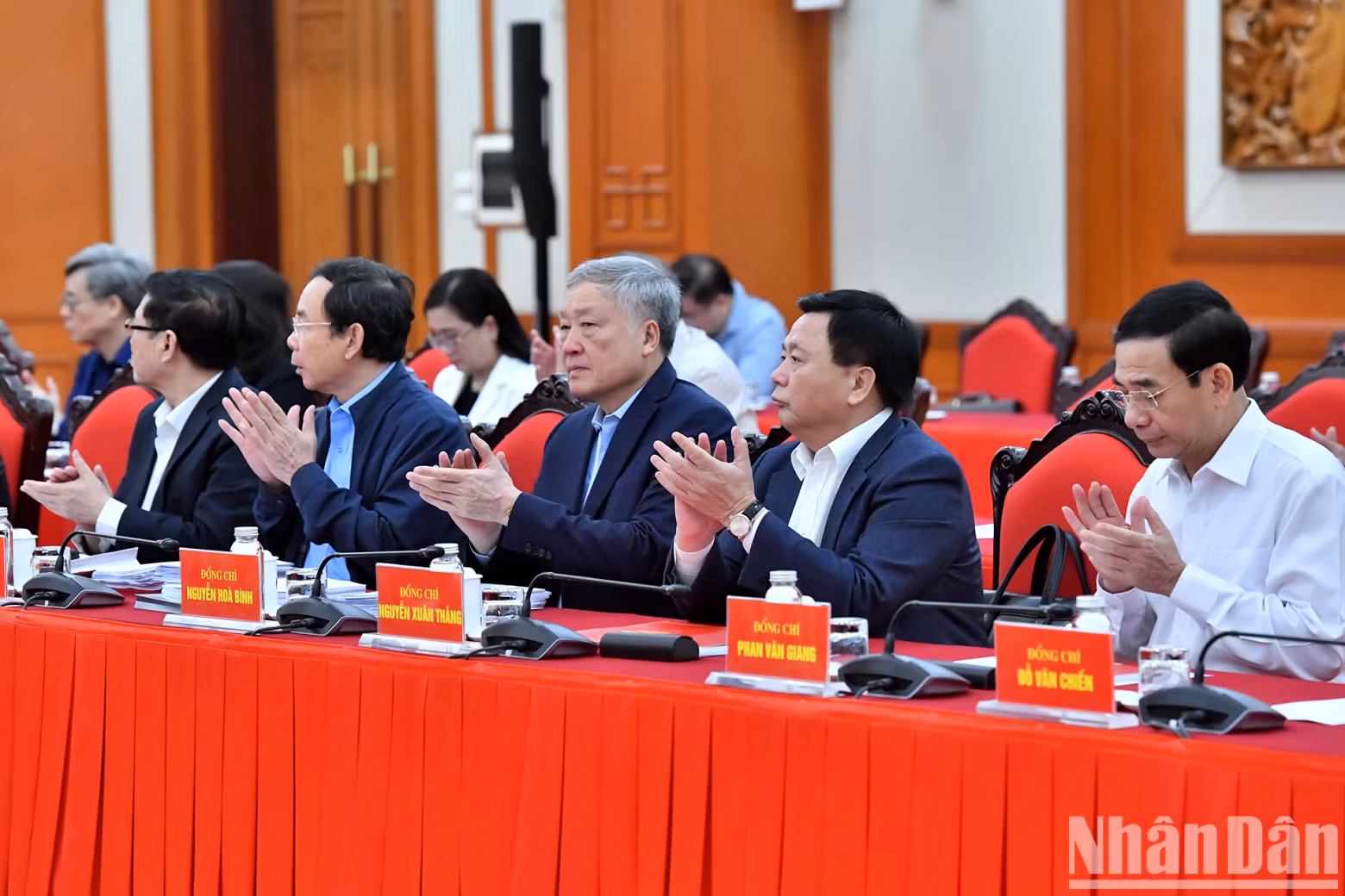 Party and State leaders attend the conference.