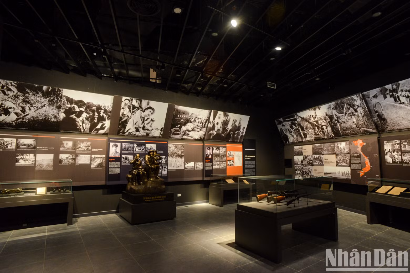 The artefacts highlight the themes in each part.