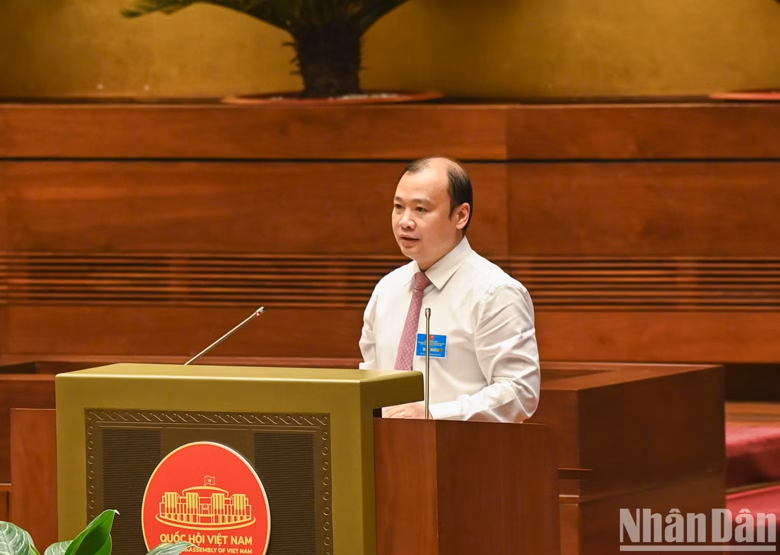 Editor-in-Chief of the Communist Review Le Hai Binh presents a paper at the seminar. Editor-in-Chief of the Communist Review Le Hai Binh presents a paper at the seminar.