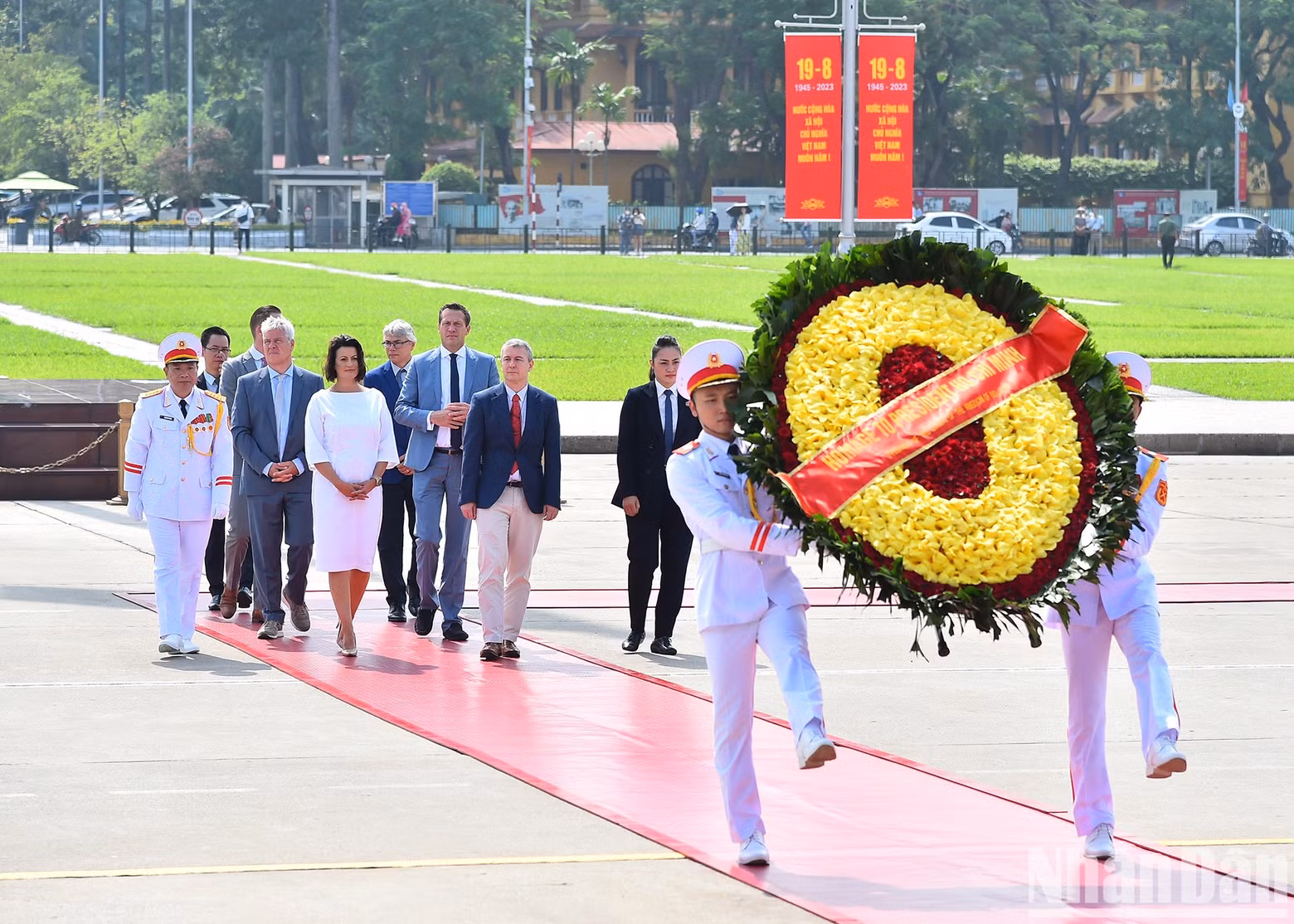 The official visit to Vietnam by President of the Belgian Senate Stephanie D’Hose marks the 50th founding anniversary of diplomatic ties and the fifth anniversary of the strategic partnership in agriculture, between Vietnam and Belgium in 2023.