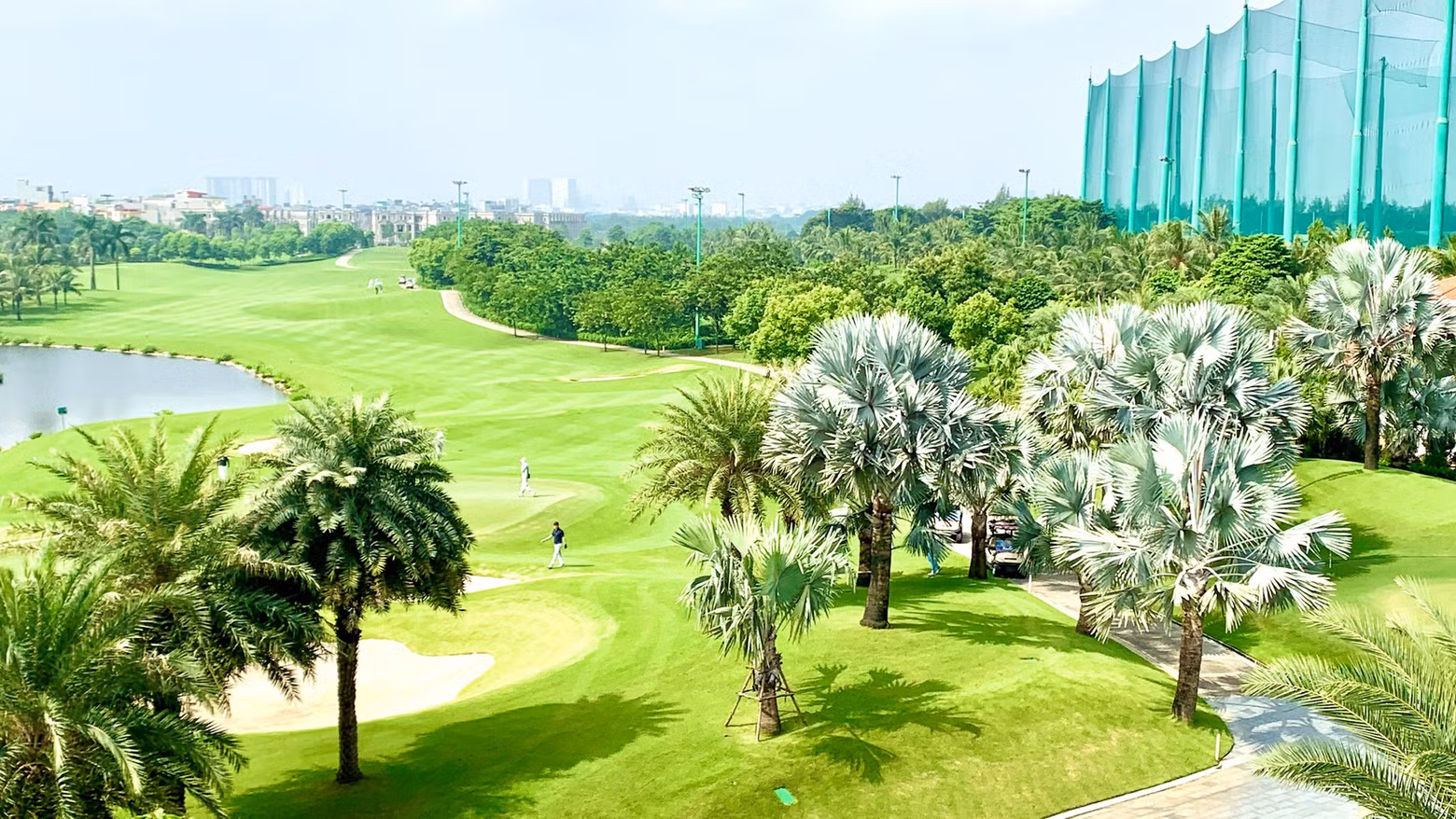A corner of Long Bien golf course. (Photo: hanoimoi.vn) A corner of Long Bien golf course. (Photo: hanoimoi.vn)