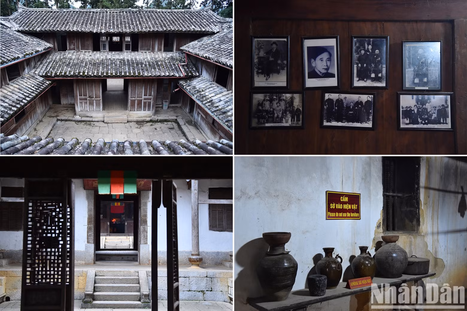 The architecture inside Vuong family’s mansion is very unique with the crystallisation of three different cultures, including H'Mong, France and China.