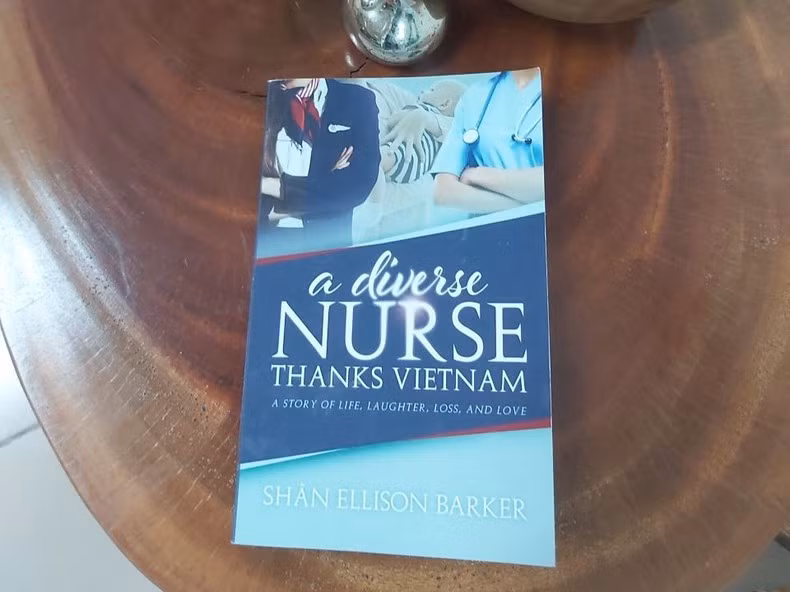 The book "A story of life, laughter, loss and love" was written by the British couple and donated to doctors and nurses.