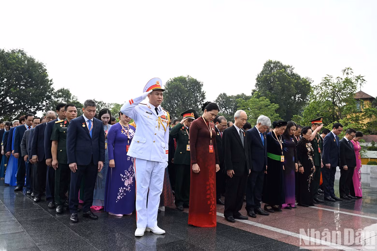 Delegates pay tribute to Heroes and Martyrs.