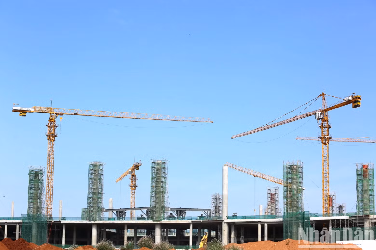Long Thanh Airport Terminal T1 is expected to be directly connected to the high-speed railway station. Long Thanh Airport Terminal T1 is expected to be directly connected to the high-speed railway station.