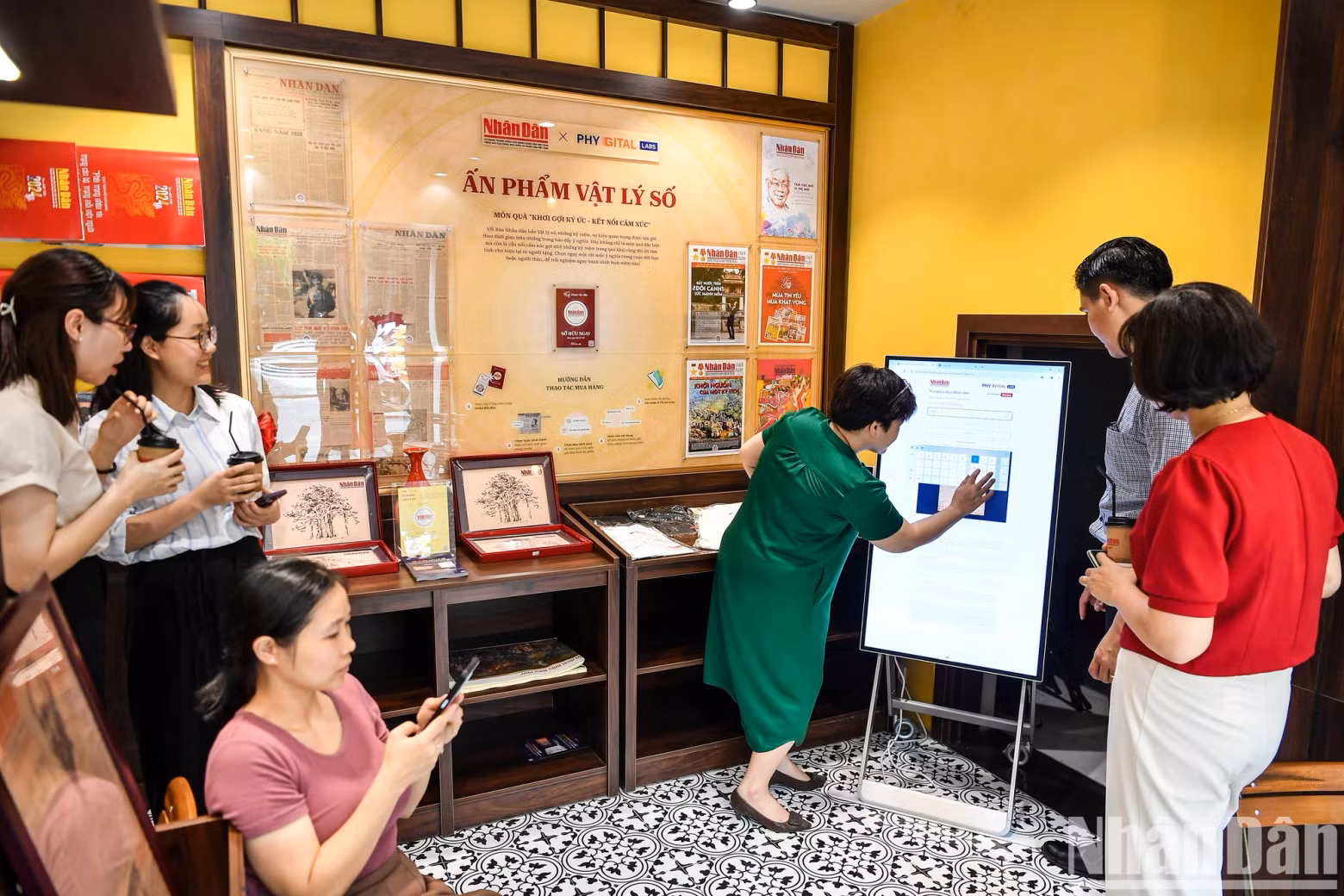 This place will be open free of charge for people and readers to visit and experience.