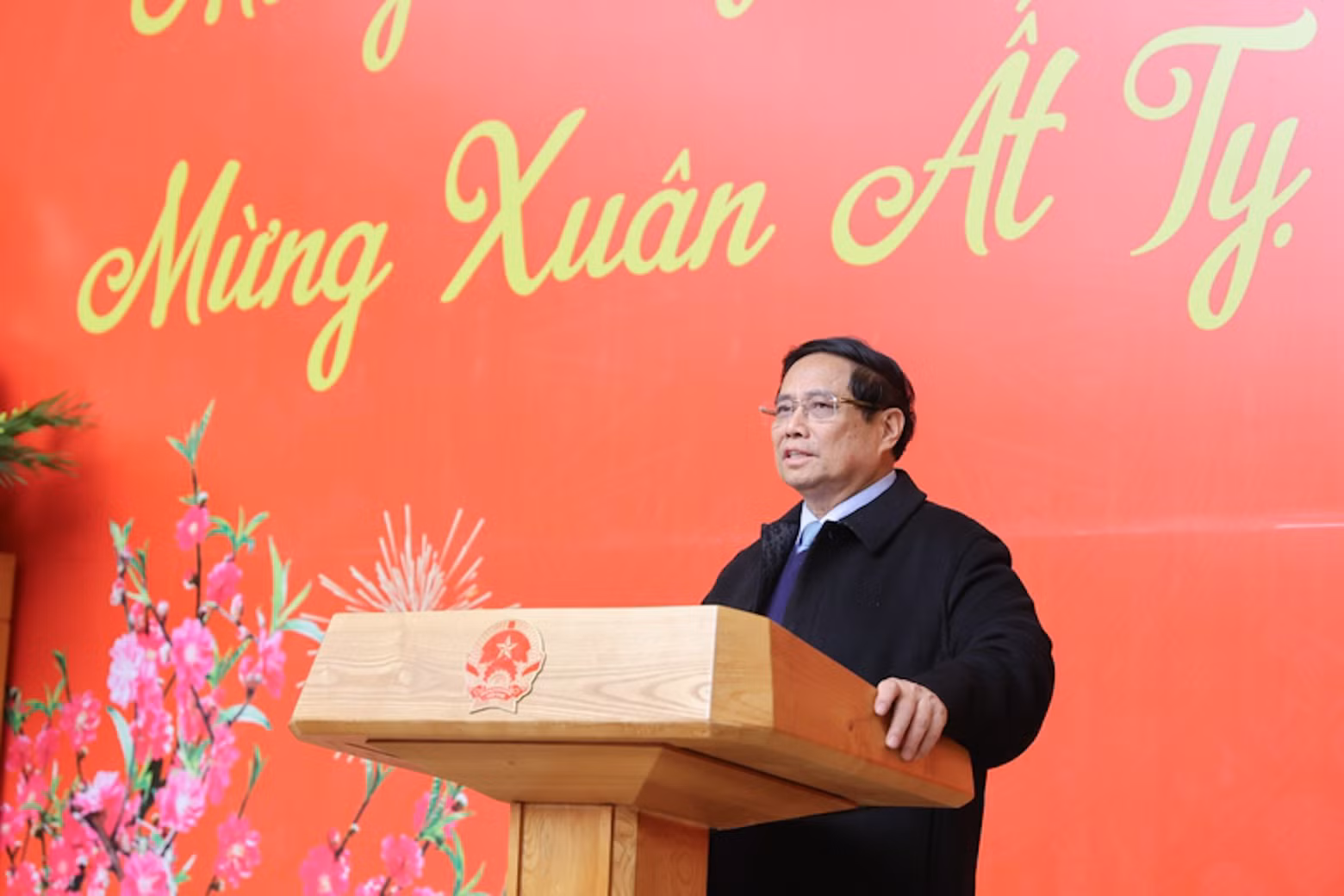 Prime Minister Pham Minh Chinh delivers a speech at the event. Prime Minister Pham Minh Chinh delivers a speech at the event.