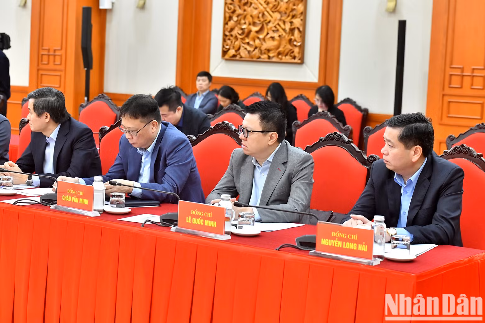 Members of the sub-committee attend the meeting.