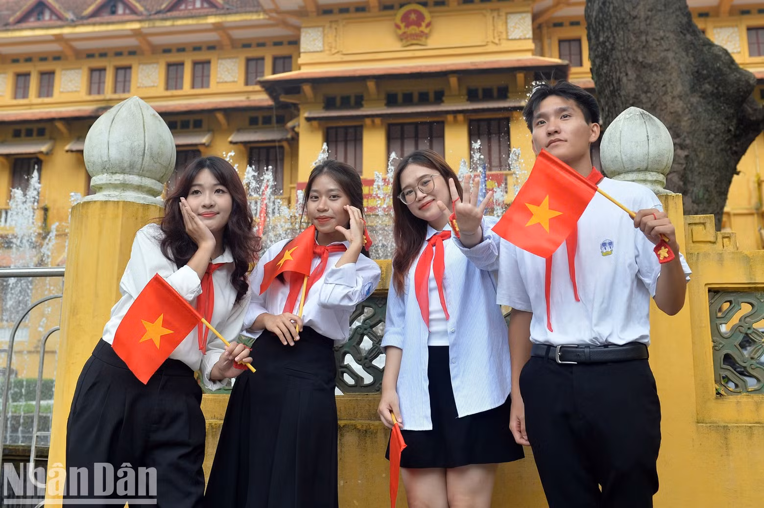 Recently the Ministry of Foreign Affairs headquarters has become a popular check-in spot for many young people.