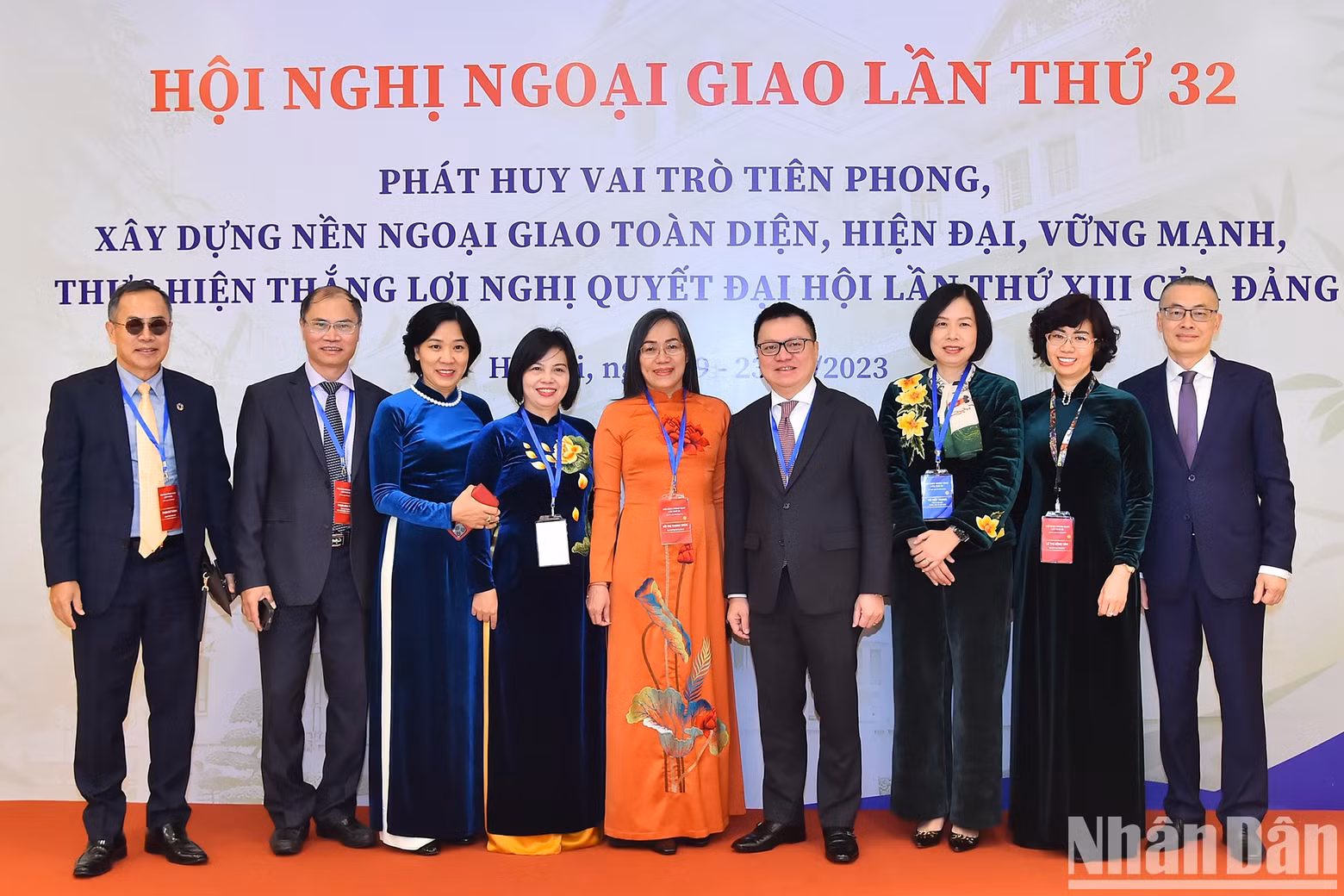 Delegates at the 32nd National Diplomatic Conference.