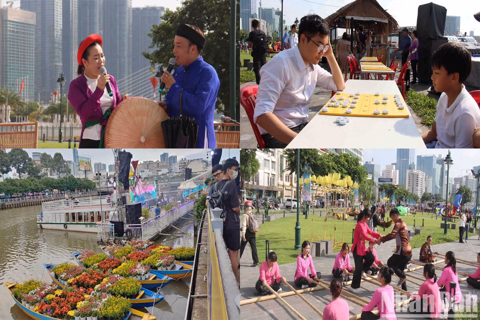 The three-day river festival features a series of tourism, entertainment, culture, and sports events, aiming to preserve and promote Ho Chi Minh City’s culture and history and make use of its waterways to boost the economy and tourism.