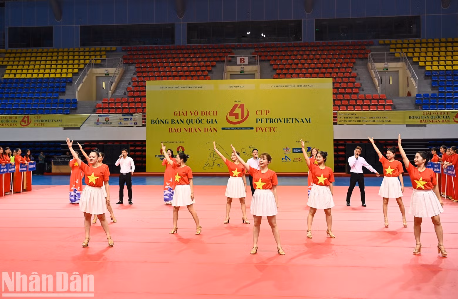 A performance at the opening ceremony. A performance at the opening ceremony.