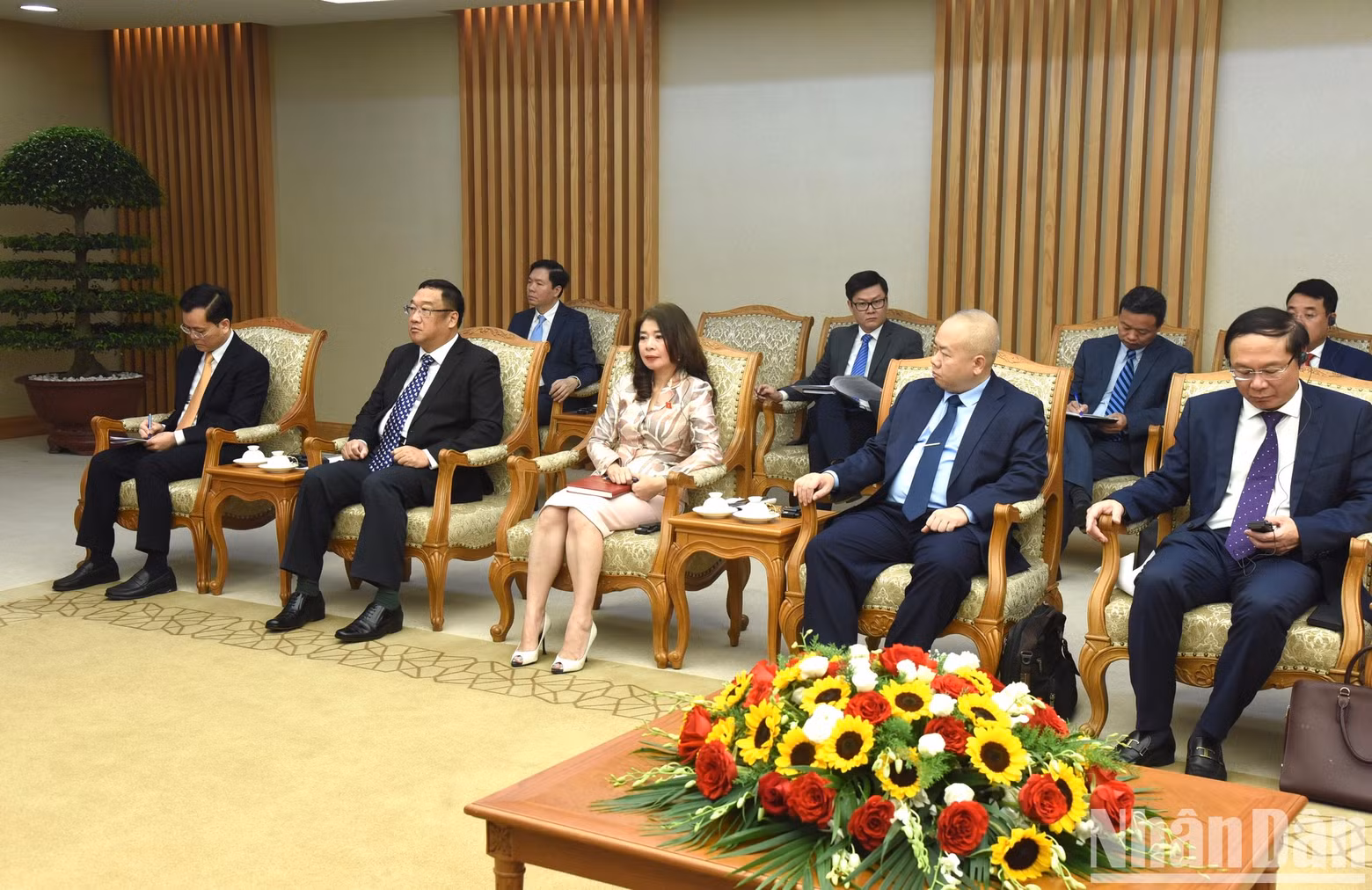 Representatives of Vietnamese ministries and sectors at the event.