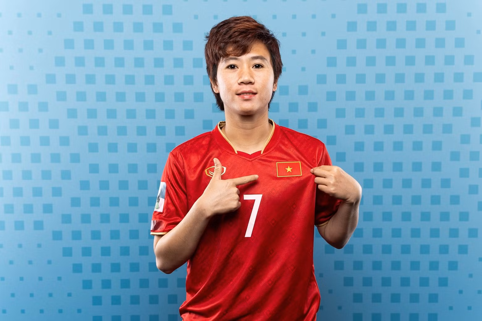 Midfielder Nguyen Thi Tuyet Dung (Phong Phu Ha Nam FC)