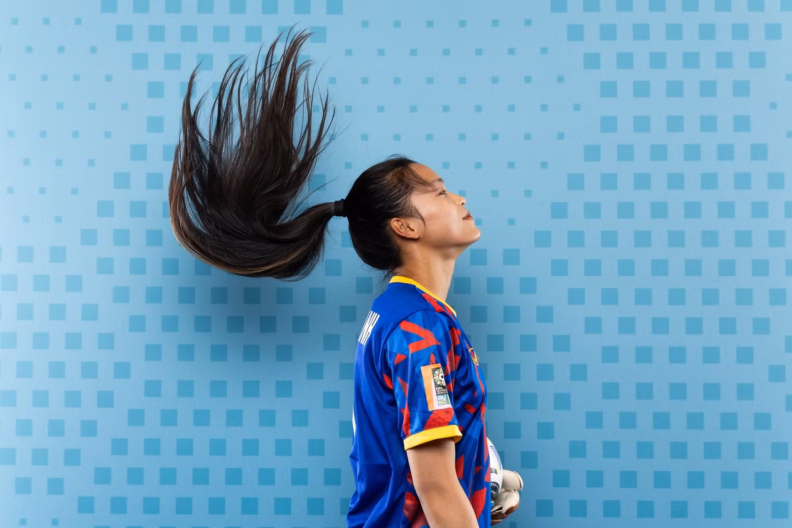 Goalkeeper Dao Thi Kieu Oanh (Hanoi Women’s Football Club)