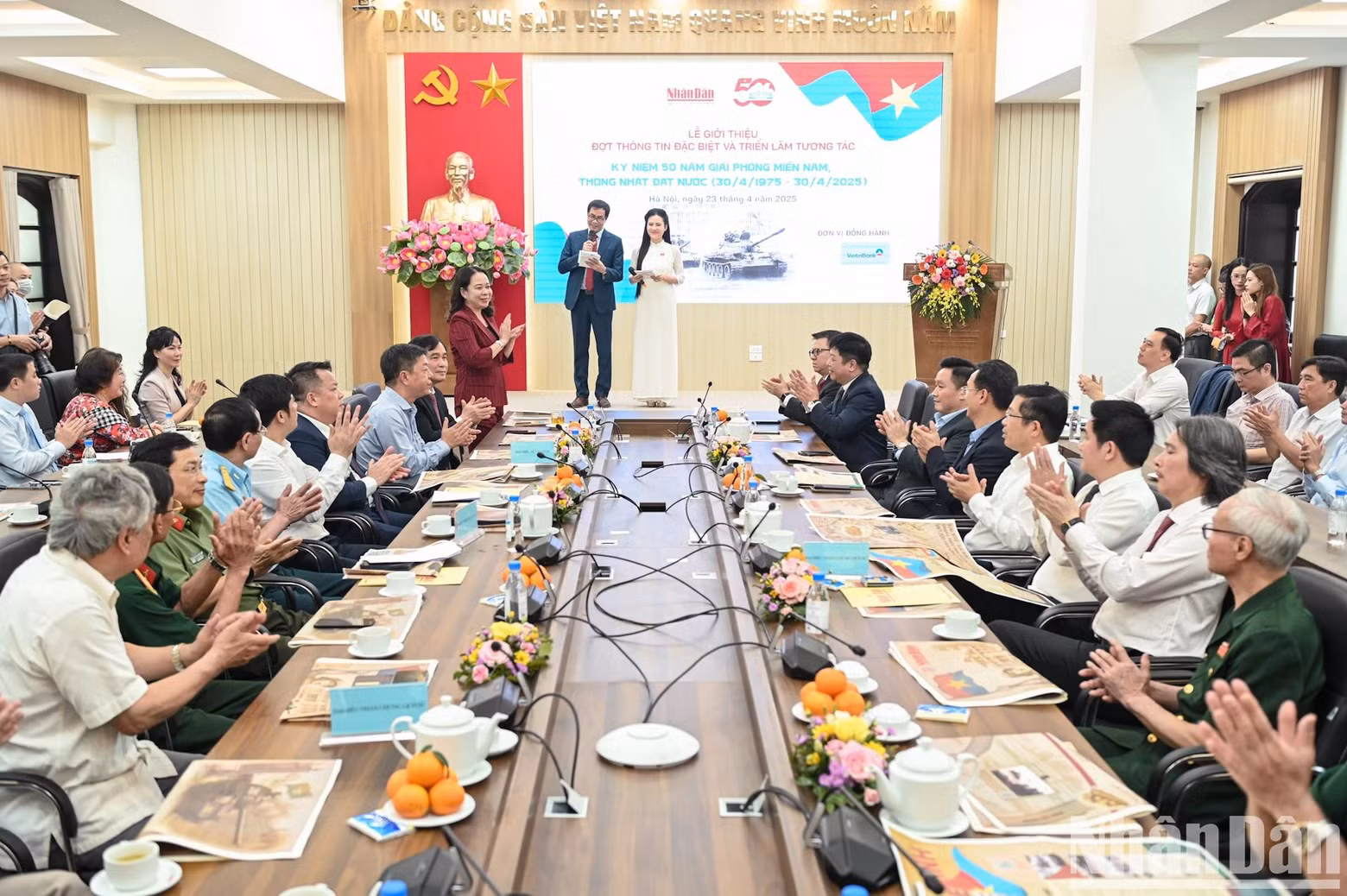The event coincides with the time when people across the country are turning their attention to this significant national celebration – a historic moment that ushered in an era of national independence and socialism, as the country was reunified exactly half a century ago.
