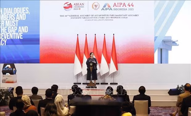 At the 44th General Assembly of the ASEAN Inter-Parliamentary Assembly (AIPA-44). (Photo: VNA)
