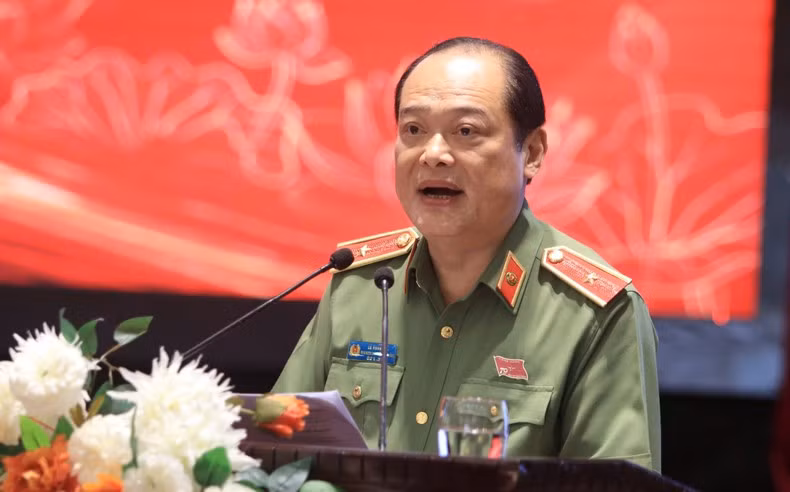 Major General Le Xuan Duc provided detailed information about the running event Major General Le Xuan Duc provided detailed information about the running event