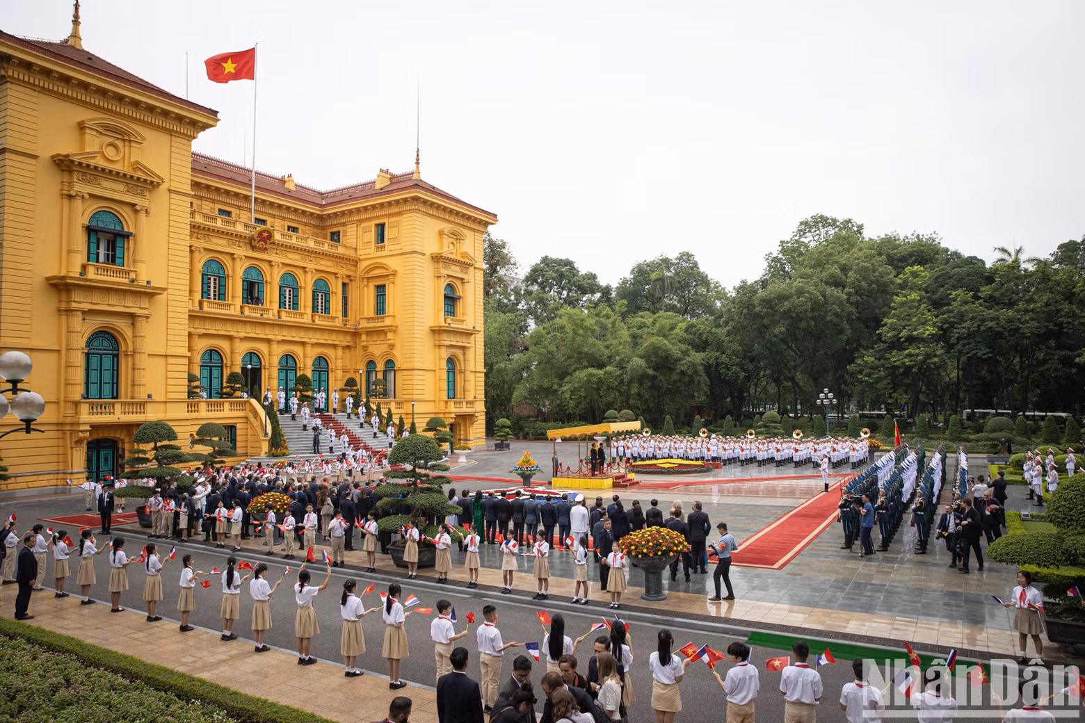 Overview of the welcome ceremony. Overview of the welcome ceremony.