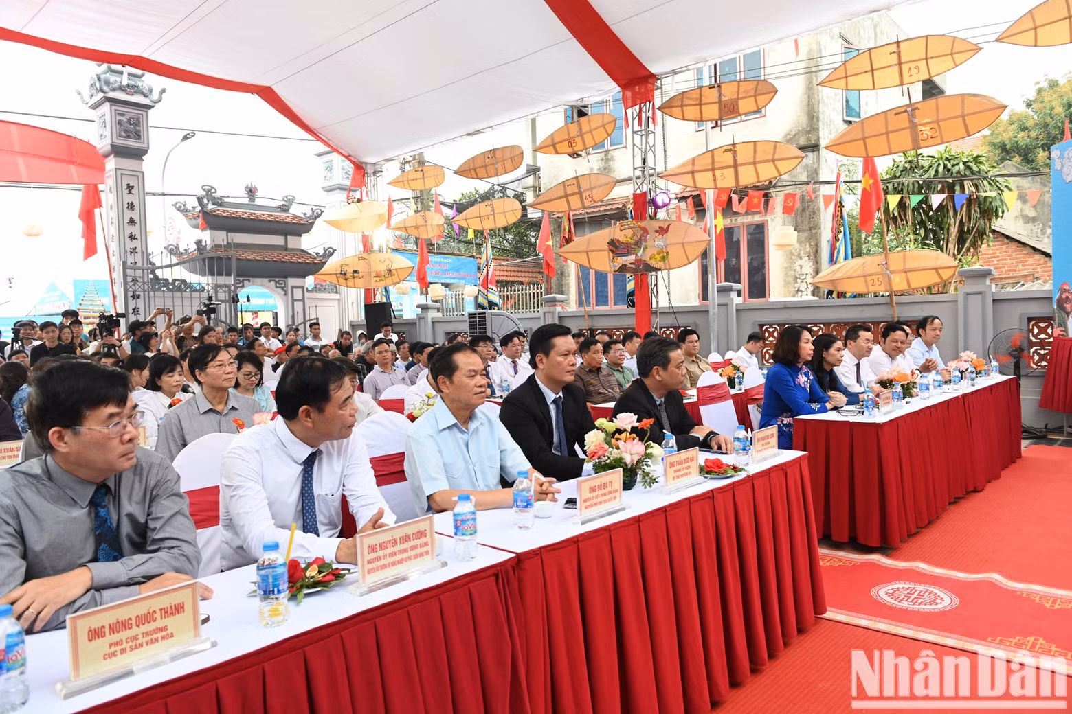 Delegates attending the ceremony.