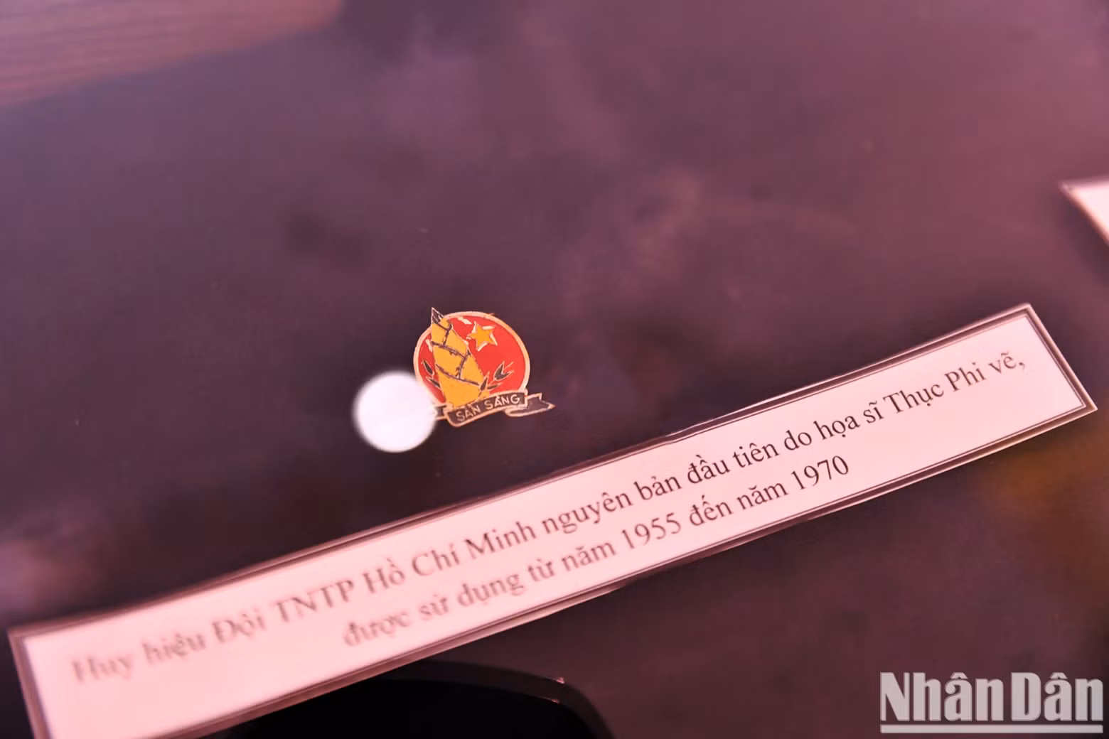 The original badge of the Ho Chi Minh Young Pioneer Organisation.