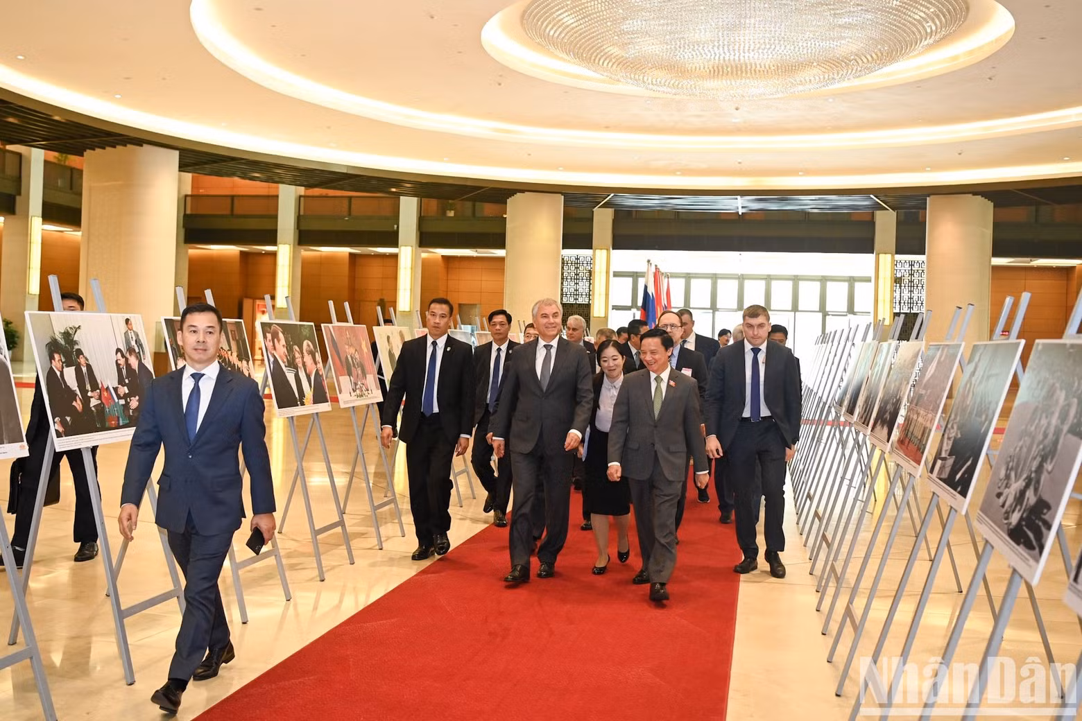 Chairman of the Russian State Duma Vyacheslav Viktorovich Volodin and its members attend the meeting at the National Assembly Building. Chairman of the Russian State Duma Vyacheslav Viktorovich Volodin and its members attend the meeting at the National Assembly Building.