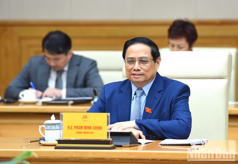 PM Pham Minh Chinh affirms that Vietnam always treasures the UN’s advice and asks UN organisations in Vietnam to continue providing policy advice while helping to fine-tune Vietnam’s institutions. PM Pham Minh Chinh affirms that Vietnam always treasures the UN’s advice and asks UN organisations in Vietnam to continue providing policy advice while helping to fine-tune Vietnam’s institutions.