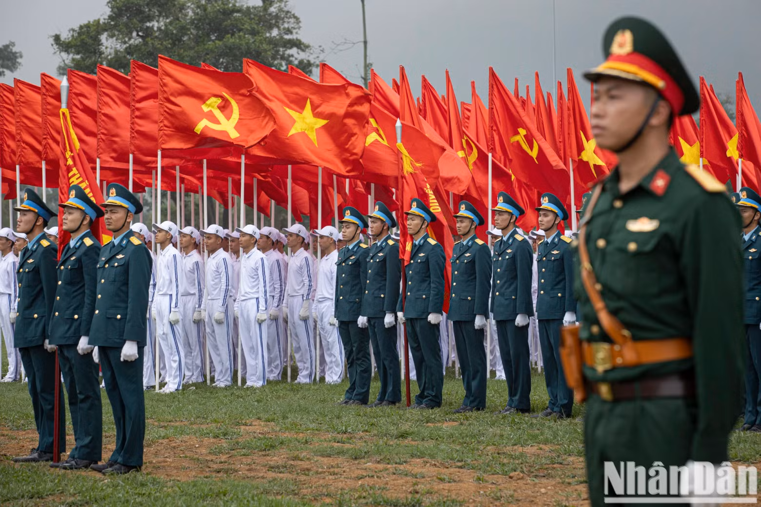 It is expected that the forces participating in the Military parade rehearsal for 50th anniversary of Southern Liberation and National Reunification Day will have 2 to 3 rehearsals in April.